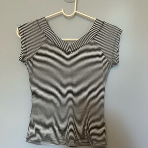 Urban outfitters black/white striped top